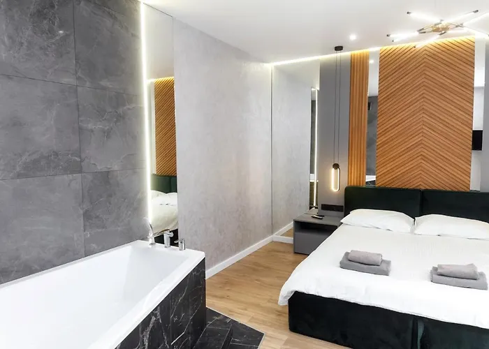 Apartmán Vip центр львова джакузі камін площа ринок Lvov