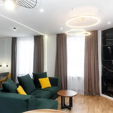 Апартаменти 2 Кімнати Площа Ринок Джакузі Вулиця Осмомисла 11 Lviv