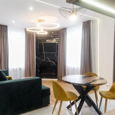 Vip центр львова джакузі камін площа ринок Apartment Lemberg